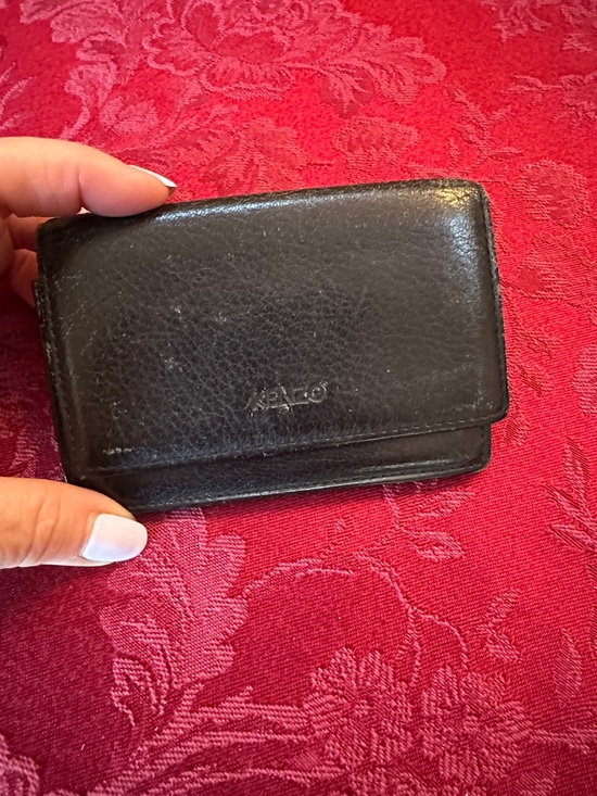 Kenzo Handbags - Kenzo Black Leather Card Holder